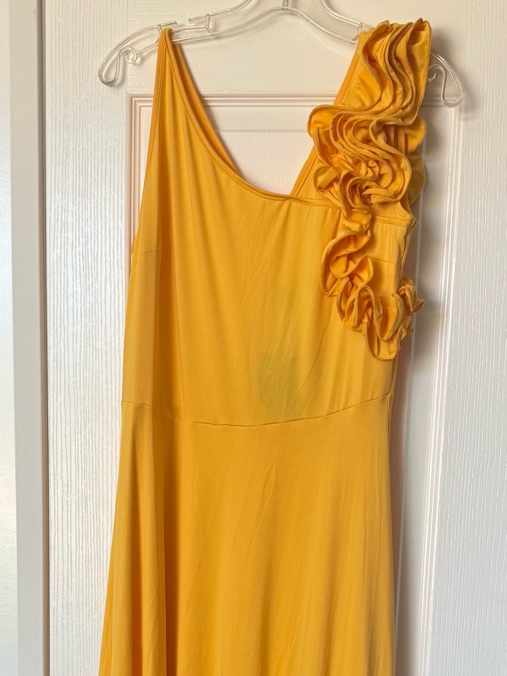 Sunshine Yellow Maxi Skirt — Elegant Full-Length A-Line